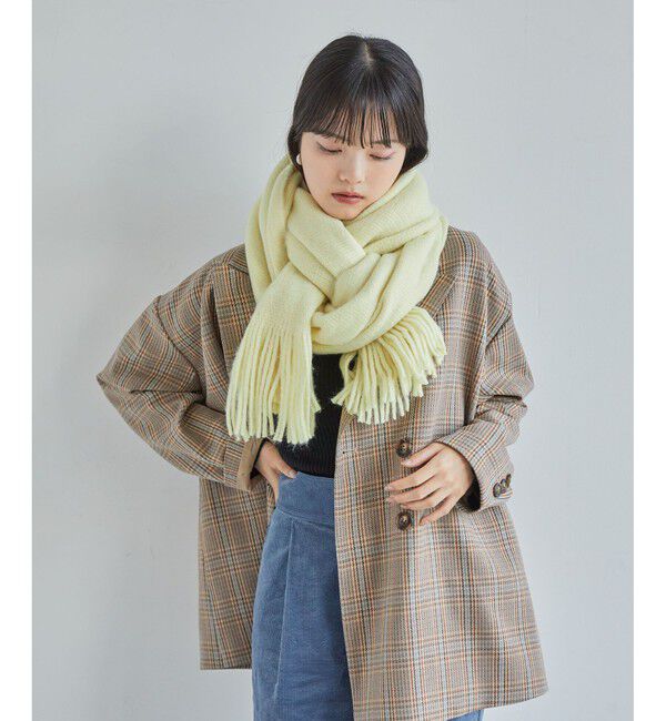 VIS「ミンクタッチもちもちストール」|ストール|