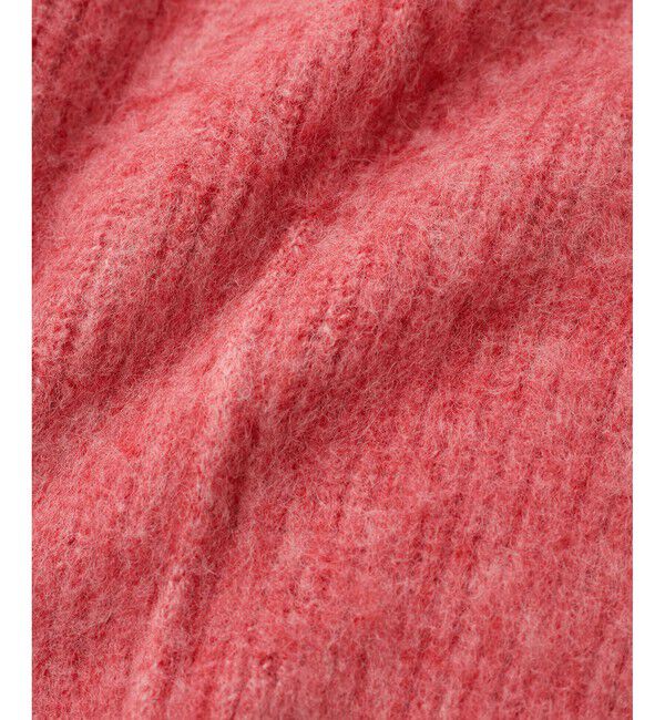 VIS「パールボタンVネック片畦ニットカーディガン」|カーディガン|