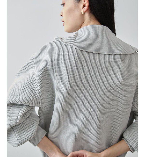 VIS「Wジップハイネックニットカーディガン」|カーディガン|