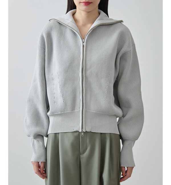 VIS「Wジップハイネックニットカーディガン」|カーディガン|