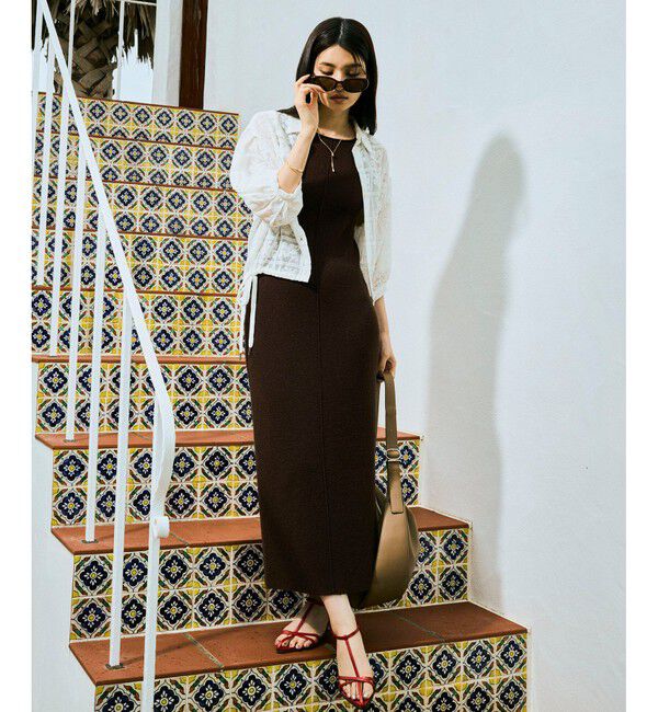 VIS「ナロークロスメタルヒールサンダル」|サンダル|