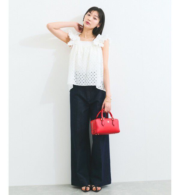 VIS「ナロークロスメタルヒールサンダル」|サンダル|