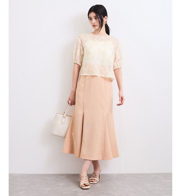 VIS「コード刺繍シアープルオーバー」|Tシャツ・カットソー|