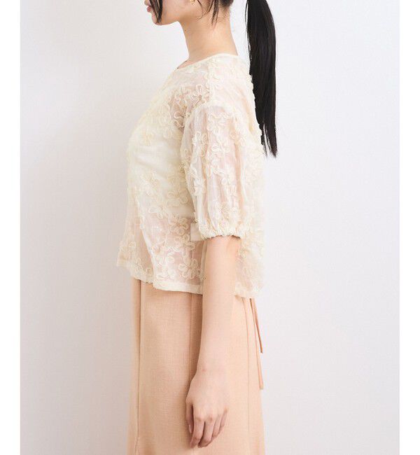 VIS「コード刺繍シアープルオーバー」|Tシャツ・カットソー|