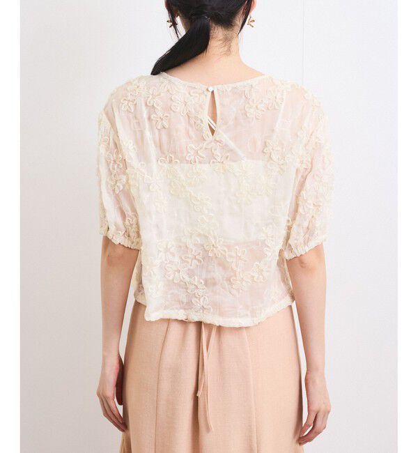 VIS「コード刺繍シアープルオーバー」|Tシャツ・カットソー|