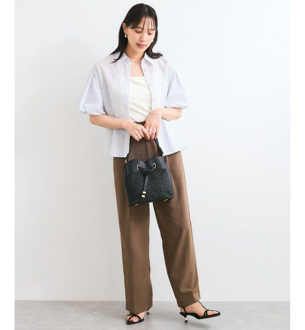 VIS「【2WAY】ハートカットカゴバッグ」|ショルダー・メッセンジャー|