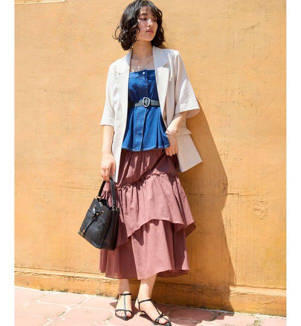 VIS「【2WAY】ハートカットカゴバッグ」|ショルダー・メッセンジャー|