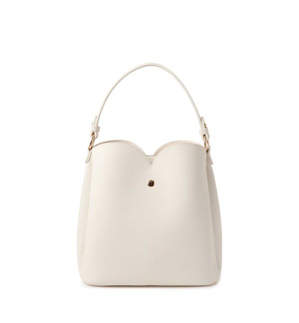 VIS「【2WAY】ハートカットカゴバッグ」|ショルダー・メッセンジャー|