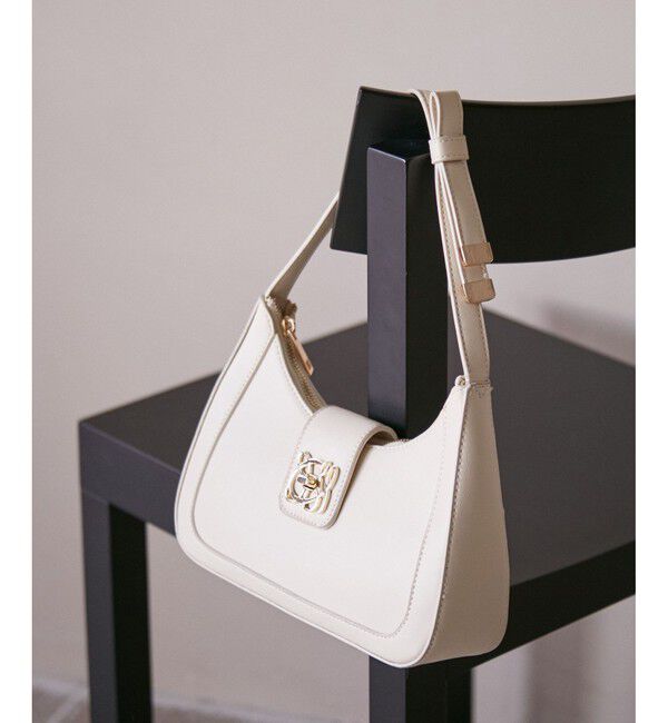 VIS「【180℃美人見え】ハンドルリボンワンショルダーバッグ」|ショルダー・メッセンジャー|