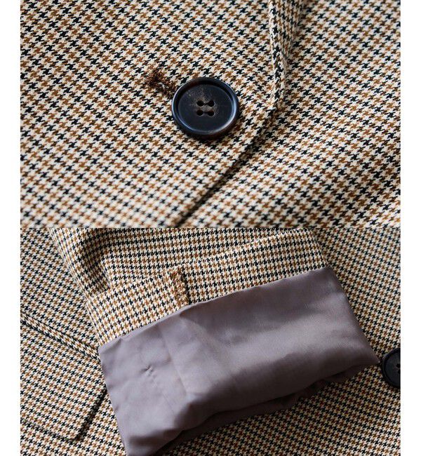 VIS「【美easy】ウーリッシュダブルブレストテーラードジャケット【セットアップ対応/洗える】」|テーラードジャケット|