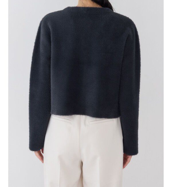 VIS「接結ミニフェザーニットジャケットカーディガン/一部WEB限定カラー」|カーディガン|