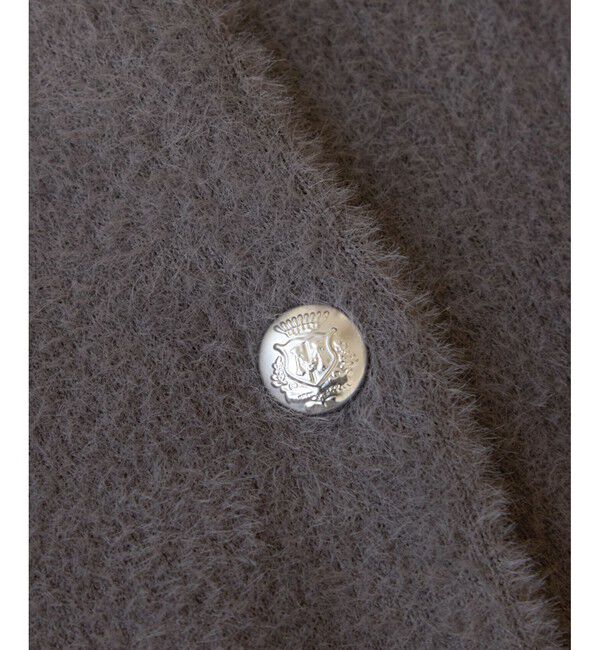 VIS「接結ミニフェザーニットジャケットカーディガン/一部WEB限定カラー」|カーディガン|