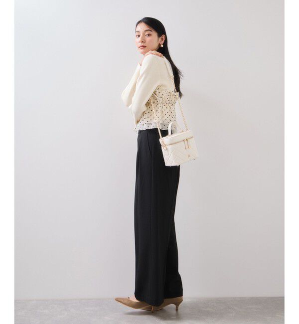 VIS「ビスチェドッキングニットプルオーバー/セットアップ対応」|ニット・セーター|