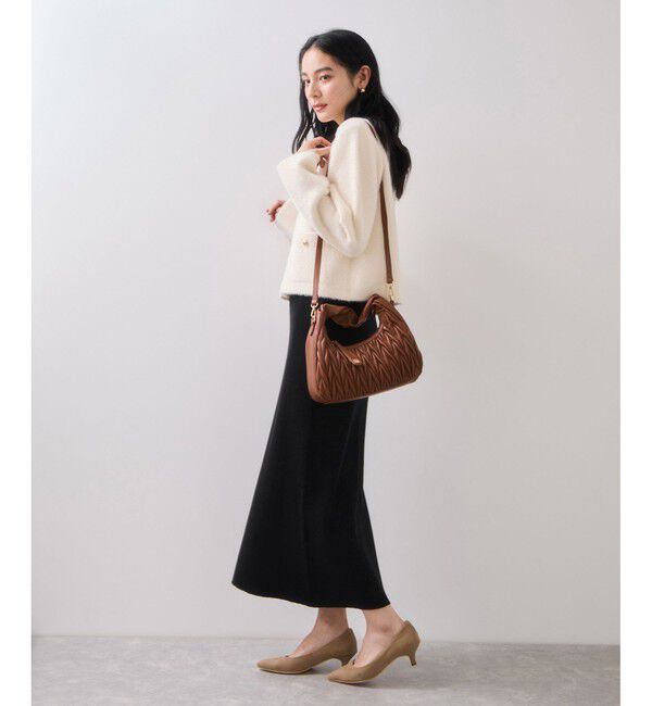 VIS「リブニットスカート/セットアップ対応」|スカート|