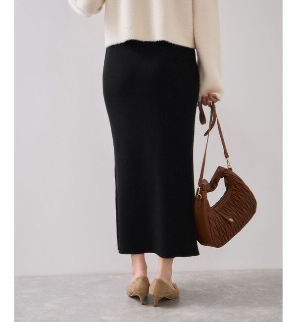 VIS「リブニットスカート/セットアップ対応」|スカート|