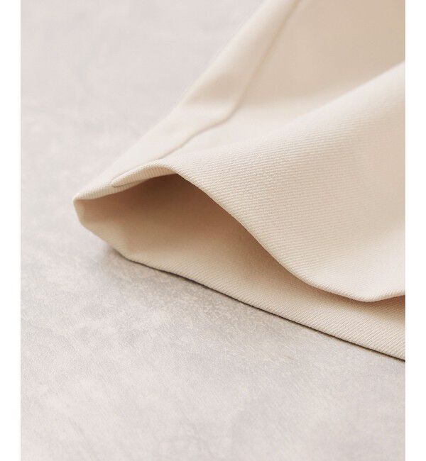 VIS「【美easy】コンフォートストレートワイドパンツ/イージーケア・UVケア・セットアップ対応」|チノ|