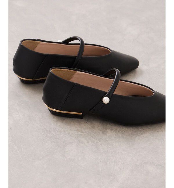 VIS「パールメリージェーンパンプス/バブーシュ」|パンプス|