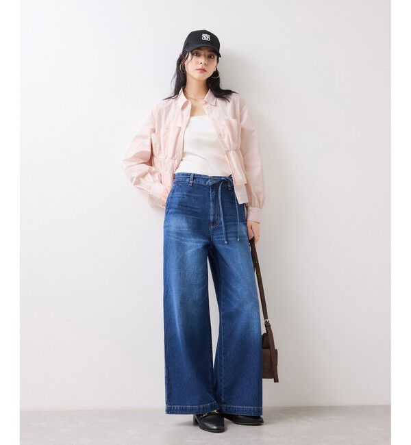 VIS「ビスチェドッキングシャツ/イージーケア」|シャツ・ブラウス|