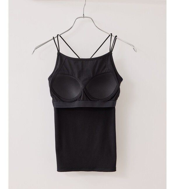 VIS「カップ付きアメスリキャミソール/着丈が選べる」|キャミソール|