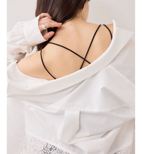 VIS「カップ付きアメスリキャミソール/着丈が選べる」|キャミソール|