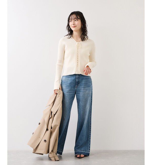 VIS「バギーワイドデニムパンツ」|デニム|