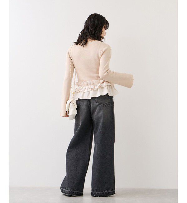 VIS「バギーワイドデニムパンツ」|デニム|