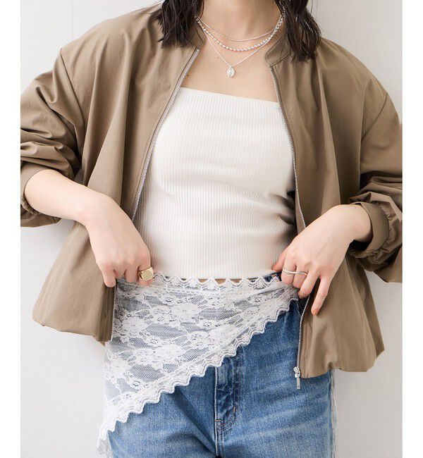 VIS「三角レーススカーフ」|バンダナ・スカーフ|