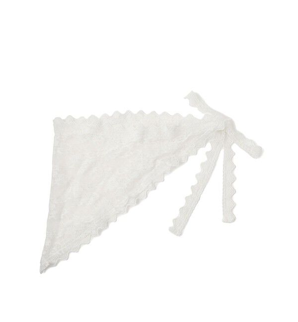 VIS「三角レーススカーフ」|バンダナ・スカーフ|