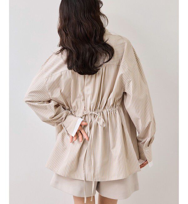 VIS「ウエストリボンシャツ/イージーケア・WEB限定カラー」|シャツ・ブラウス|