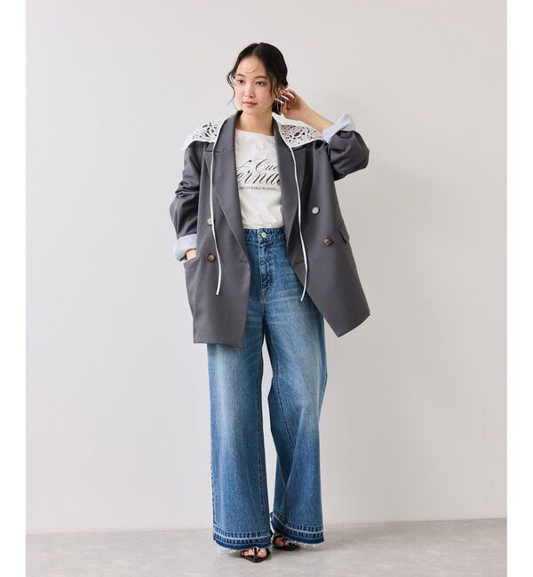 VIS「レース付け衿」|バンダナ・スカーフ|