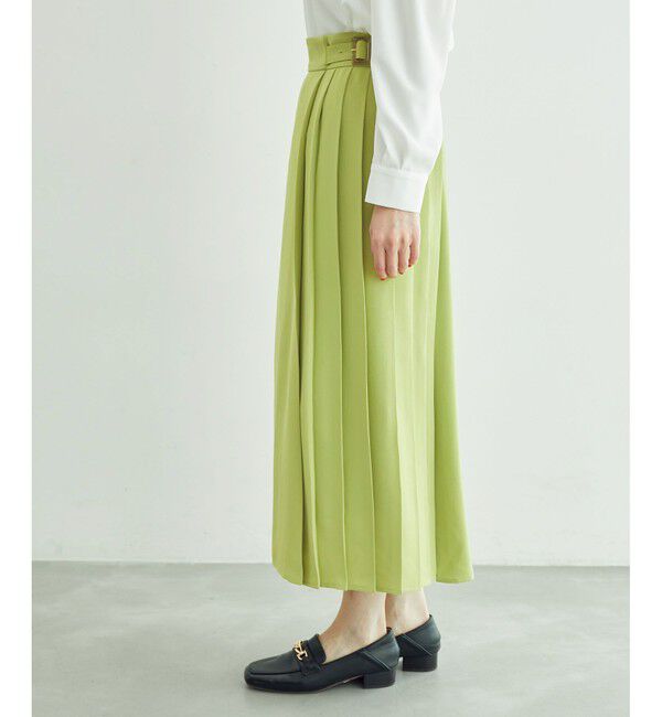 Rope&rsquo;Picnic「プリーツ切り替えスカート」|スカート|