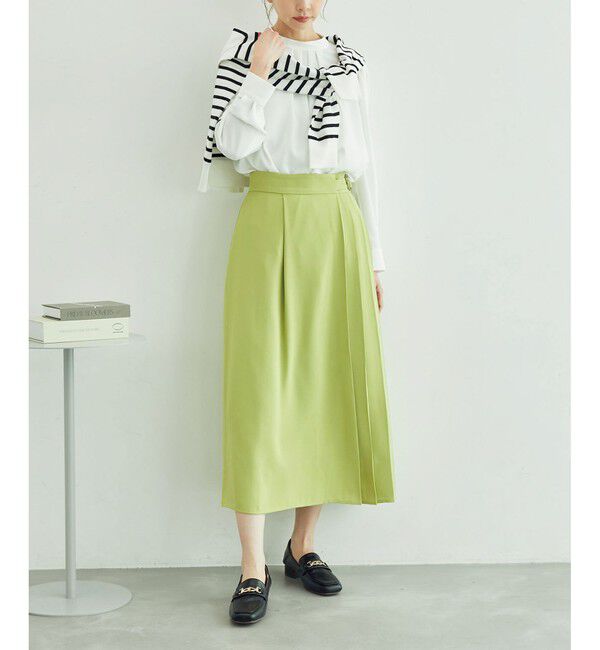 Rope&rsquo;Picnic「プリーツ切り替えスカート」|スカート|