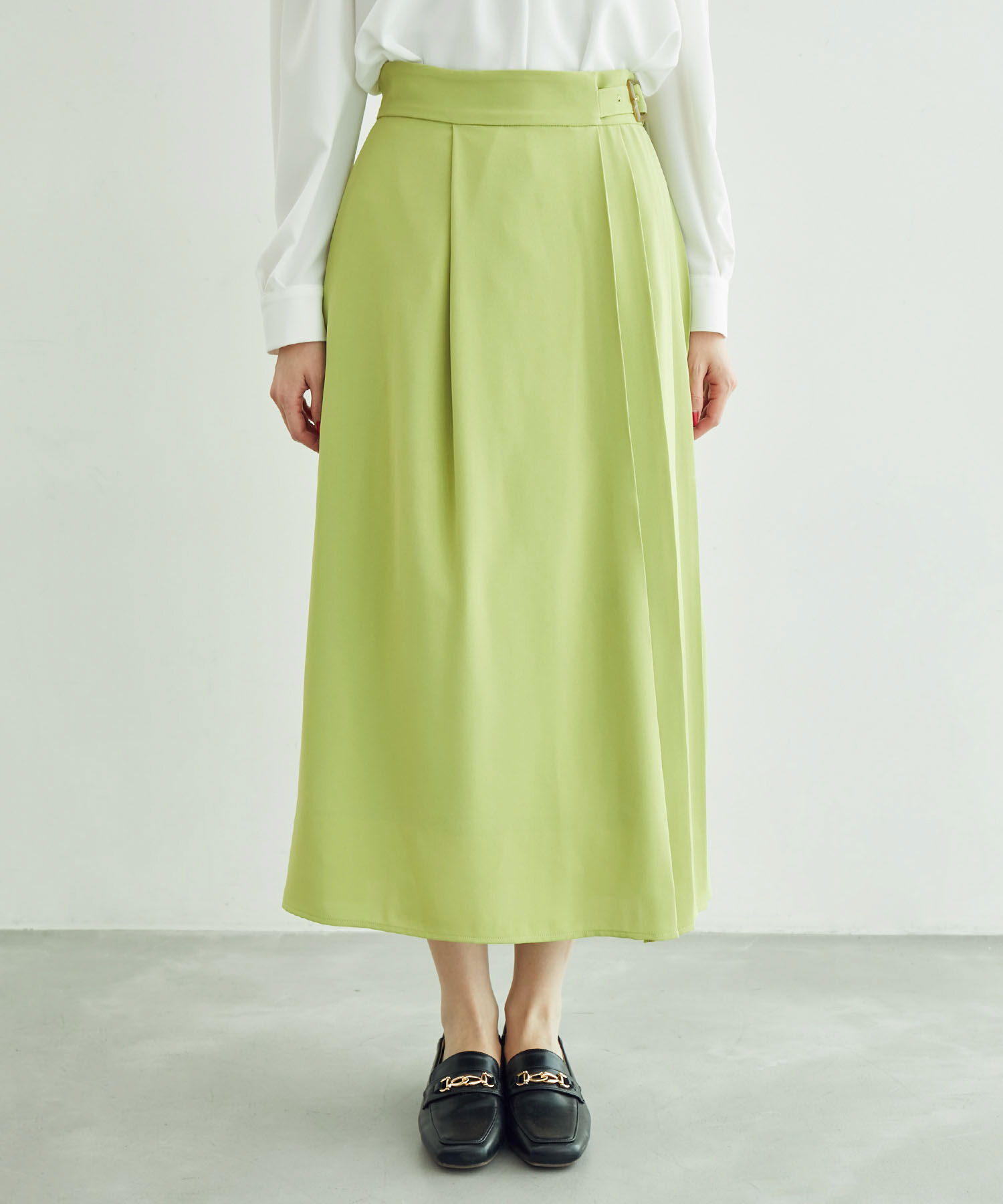 Rope&rsquo;Picnic「プリーツ切り替えスカート」|スカート|