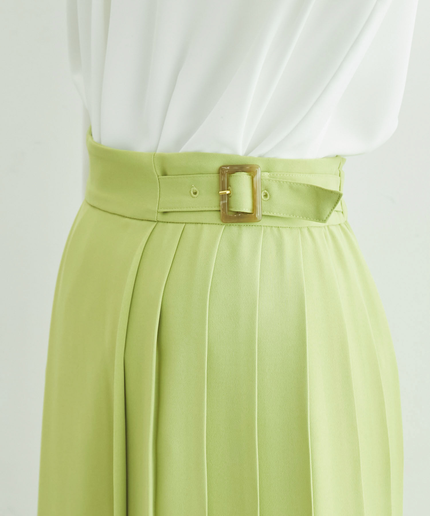 Rope&rsquo;Picnic「プリーツ切り替えスカート」|スカート|