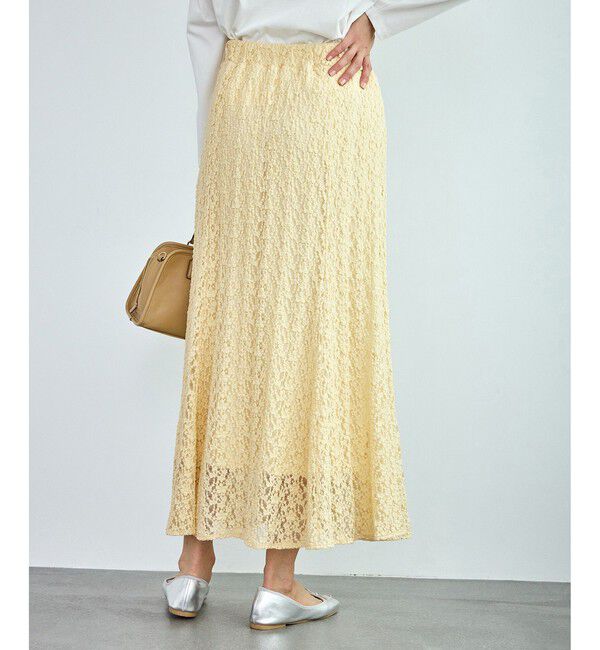 Rope&rsquo;Picnic「レースマーメイドスカート」|スカート|