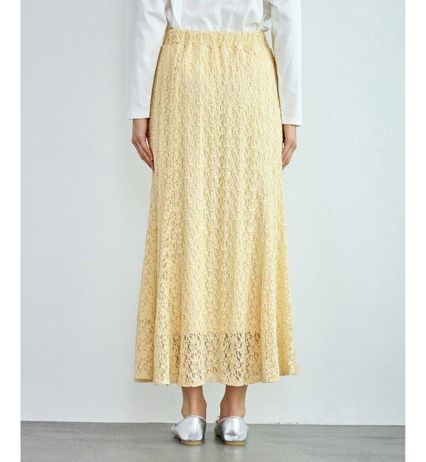 Rope&rsquo;Picnic「レースマーメイドスカート」|スカート|