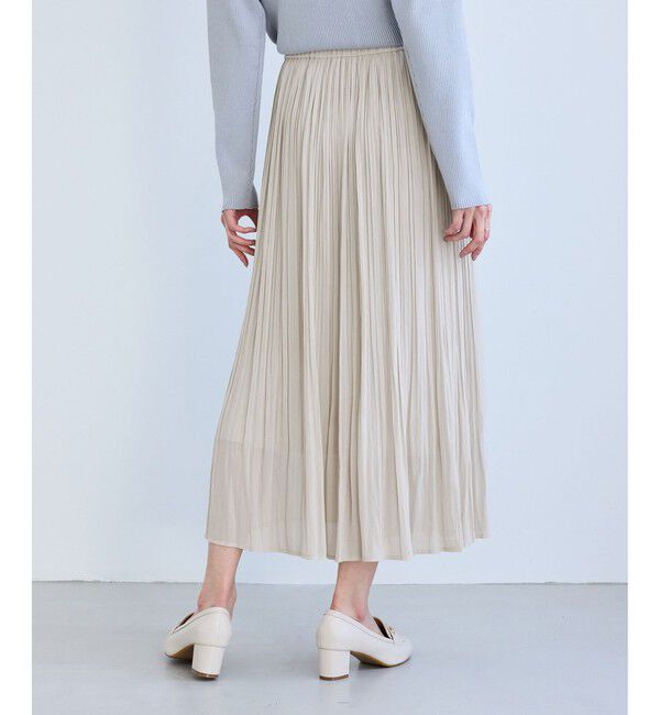 Rope&rsquo;Picnic「着丈が選べるエアリープリーツスカート」|スカート|