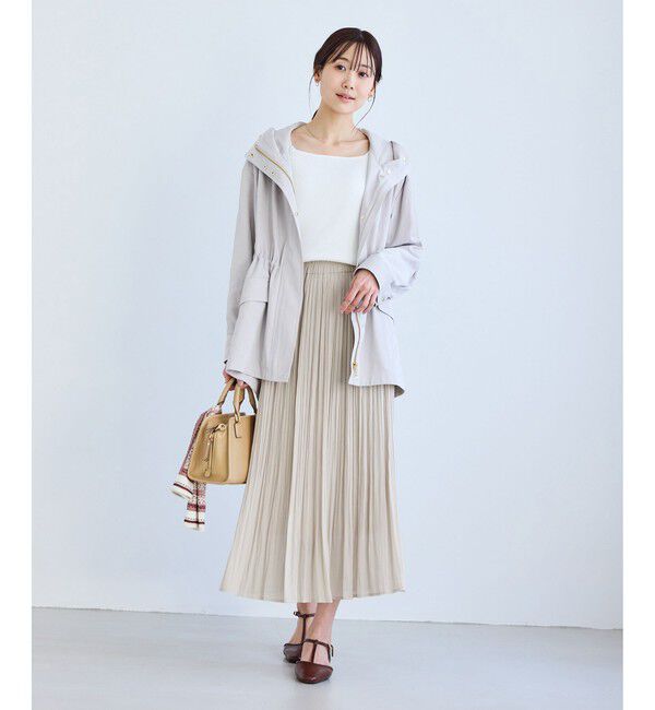 Rope&rsquo;Picnic「着丈が選べるエアリープリーツスカート」|スカート|