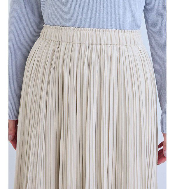 Rope&rsquo;Picnic「着丈が選べるエアリープリーツスカート」|スカート|