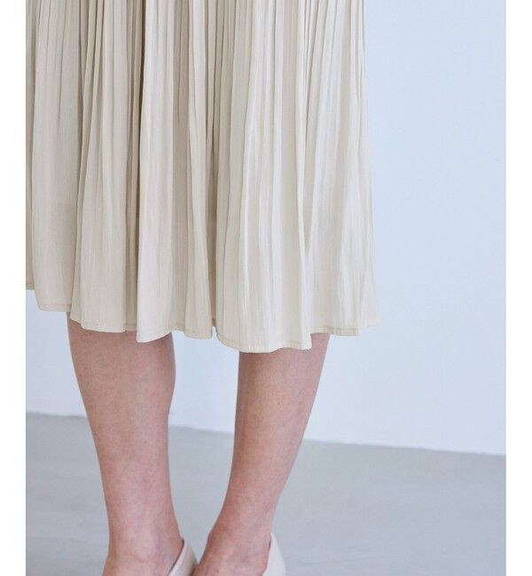 Rope&rsquo;Picnic「着丈が選べるエアリープリーツスカート」|スカート|