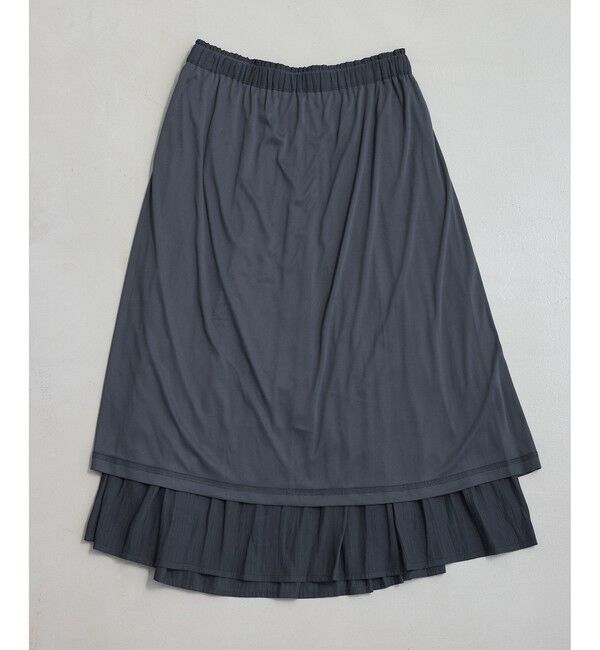 Rope&rsquo;Picnic「着丈が選べるエアリープリーツスカート」|スカート|