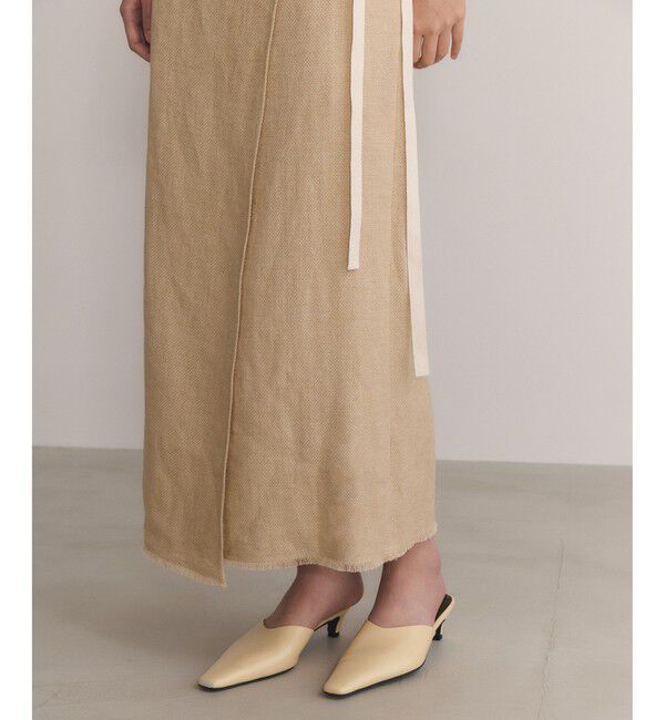 ADAM ET ROPE'「【EMOELLE】ラップスカート」|スカート|