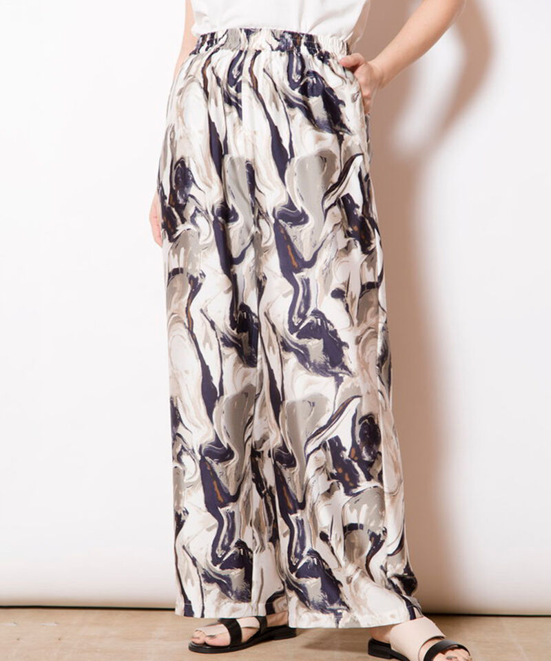  「プリントパンツ」|その他|BLACK