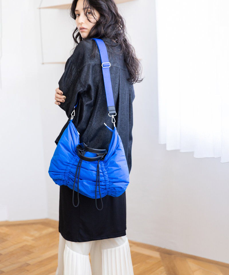  「ポケットジップデニムジャケット」|ノーカラーコート|