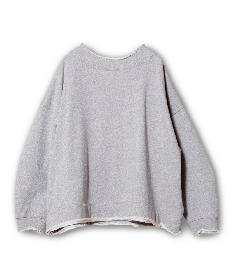  「裏毛Vネックプルオーバー」|Tシャツ・カットソー|