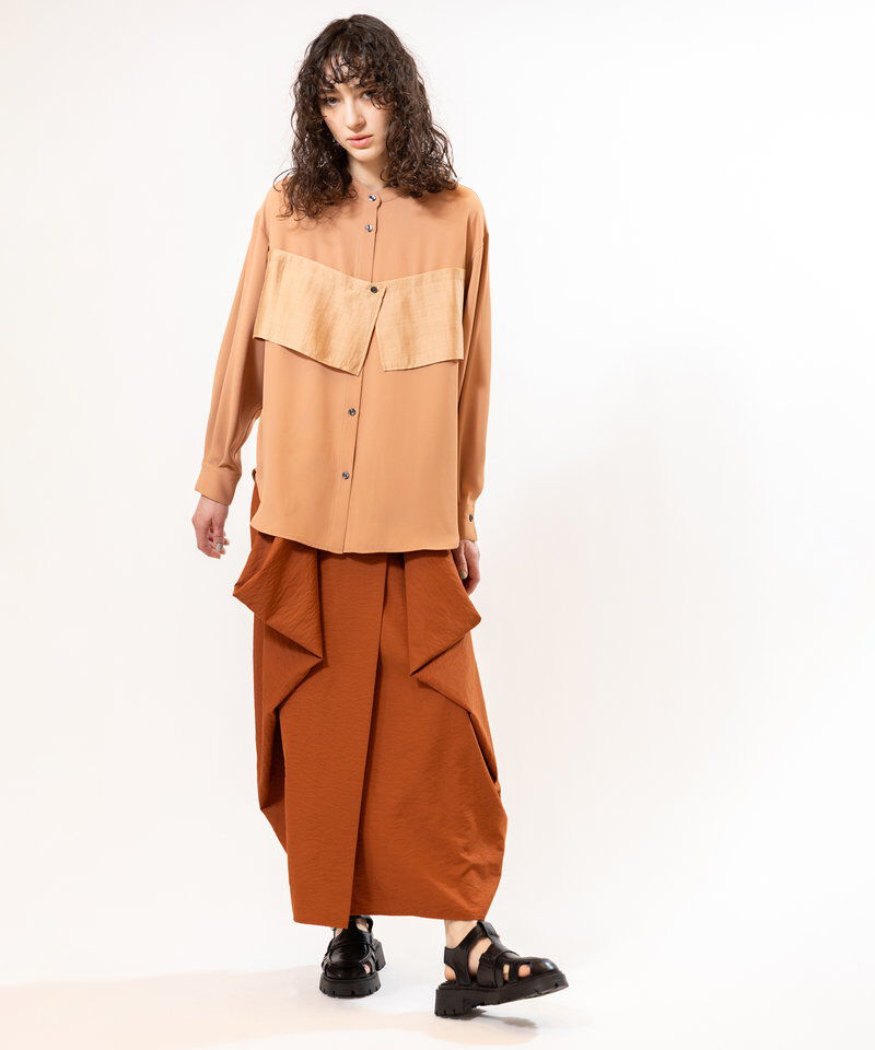  「レイヤードシャツブラウス」|シャツ・ブラウス|