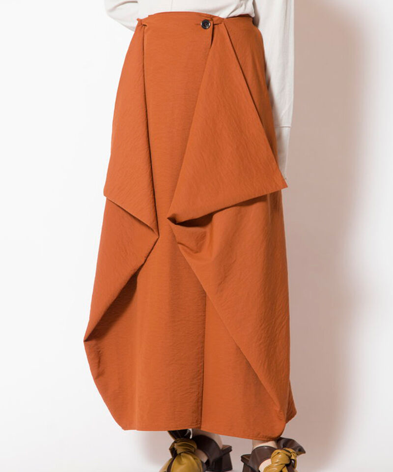  「サイドドレープスカート」|スカート|ORANGE