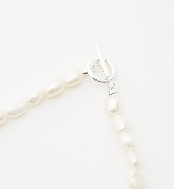 THE PAUSE「【THE PAUSE】淡水パールショートネックレス」|リング|