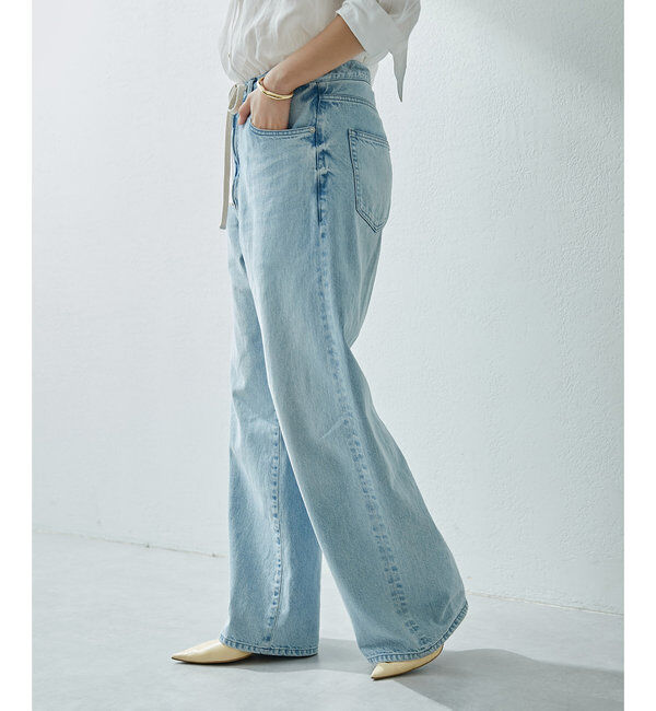  「ドロストデニムパンツ」|チノ|