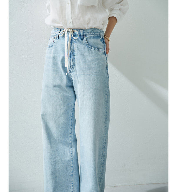  「ドロストデニムパンツ」|チノ|